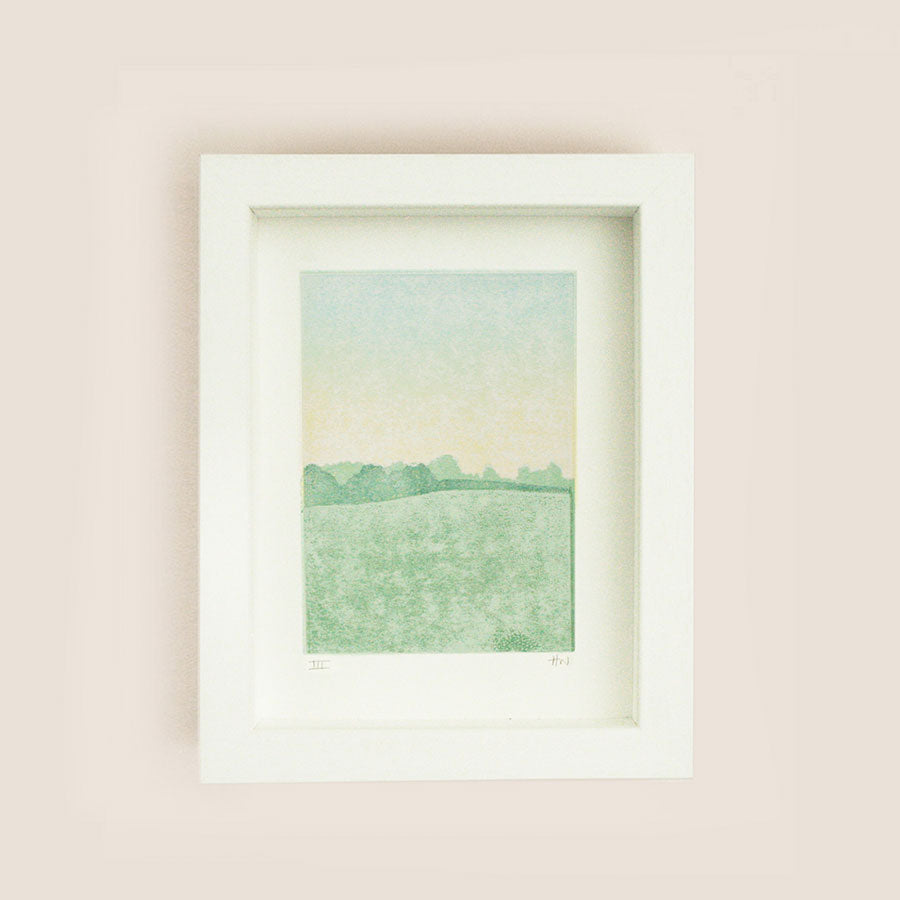 cheshire landscape series - mini print III