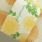 dandelion tea towel