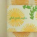 dandelion tea towel