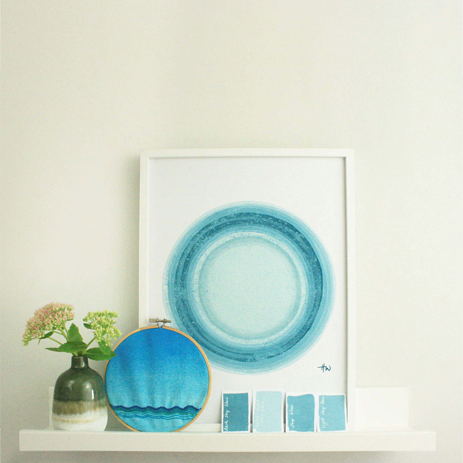 into the blue