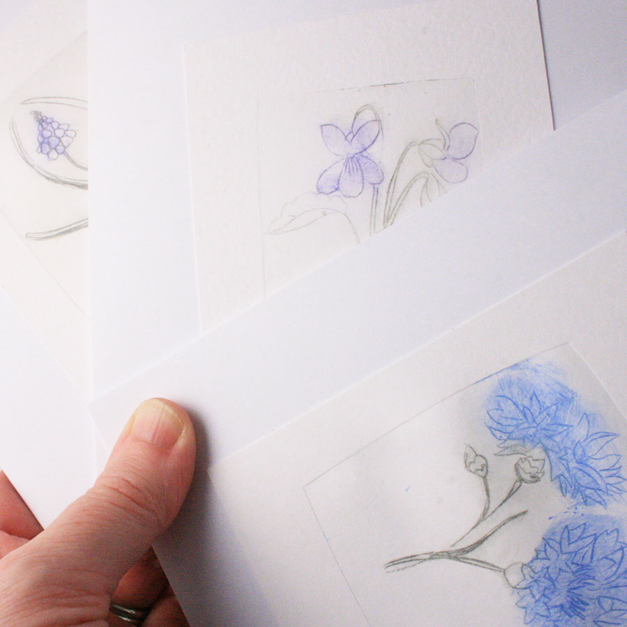 dry-point printing class