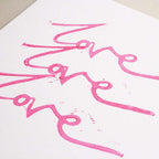 print a message