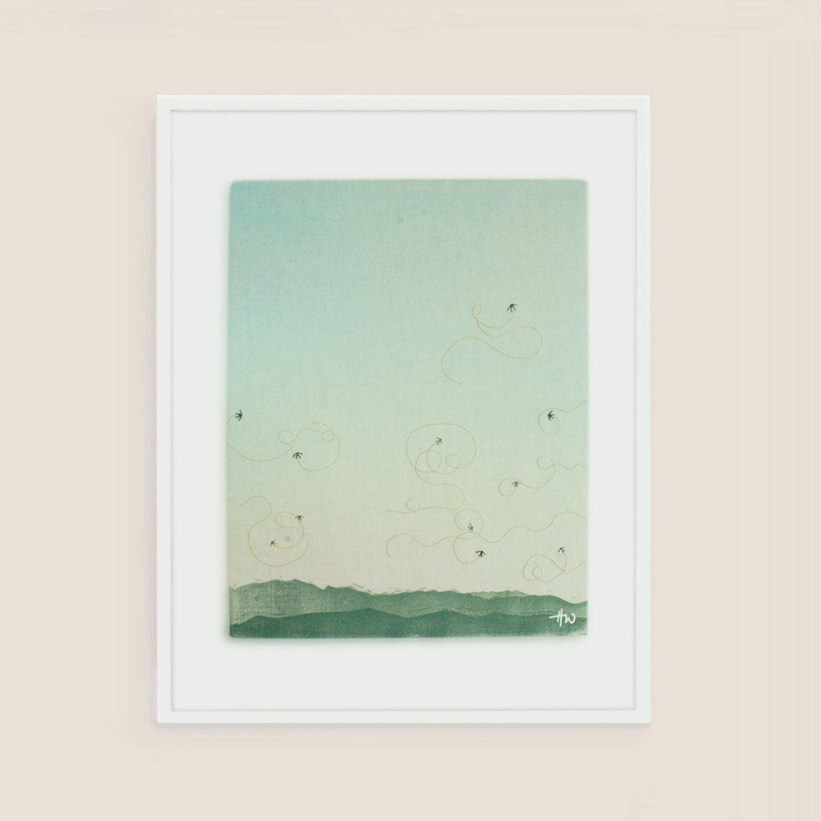 swallows over muro