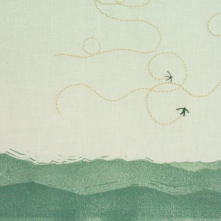 swallows over muro