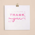 print a message